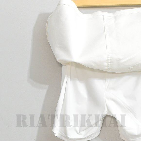 bundle of 3 size XXL WHITE NWT Ladies' Denim Skort S.C. & CO - Picture 11 of 11